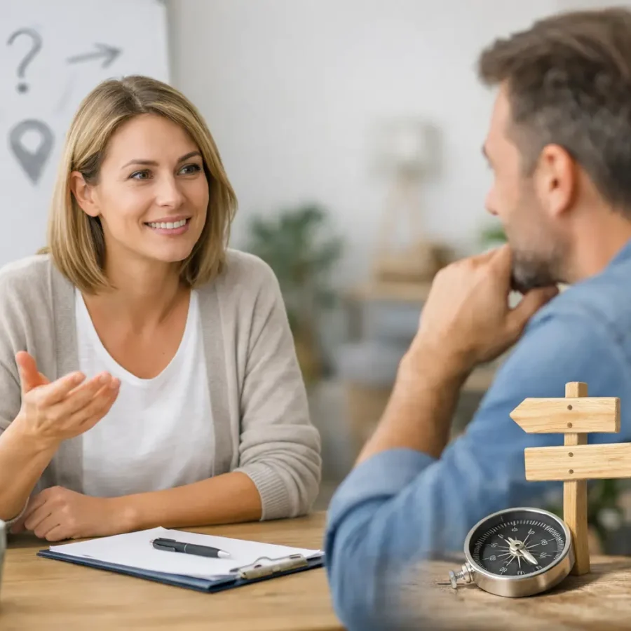 Wie hilft Coaching bei Orientierung im Alltag?